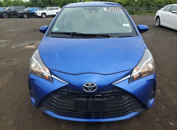 VNKKTUD36JA100294 2018 TOYOTA YARIS Синий 