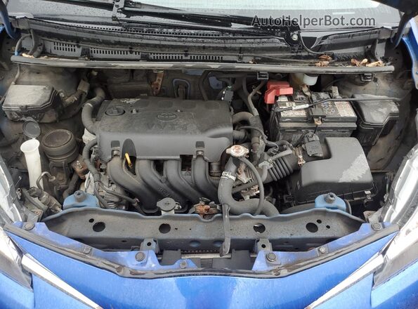 VNKKTUD36JA100294 2018 TOYOTA YARIS Синий 