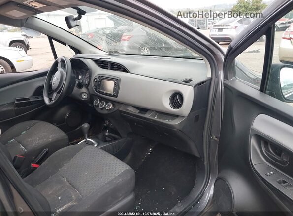 VNKKTUD37GA066116 2016 TOYOTA YARIS Black Vista interior delantera