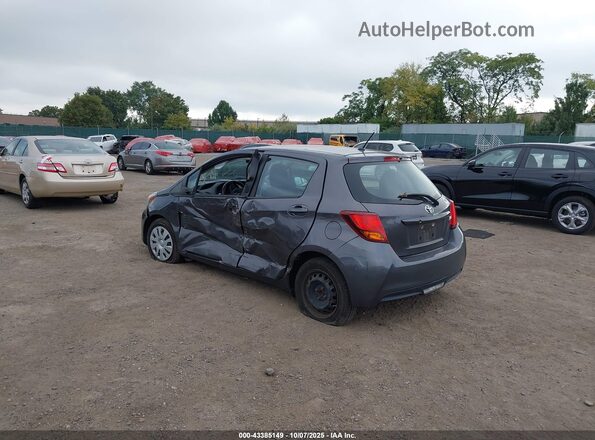 VNKKTUD37GA066116 2016 TOYOTA YARIS Black Trasero izquierdo