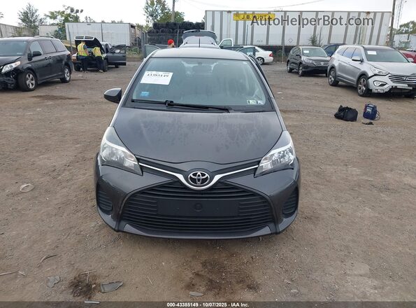 VNKKTUD37GA066116 2016 TOYOTA YARIS Black Vista del salpicadero