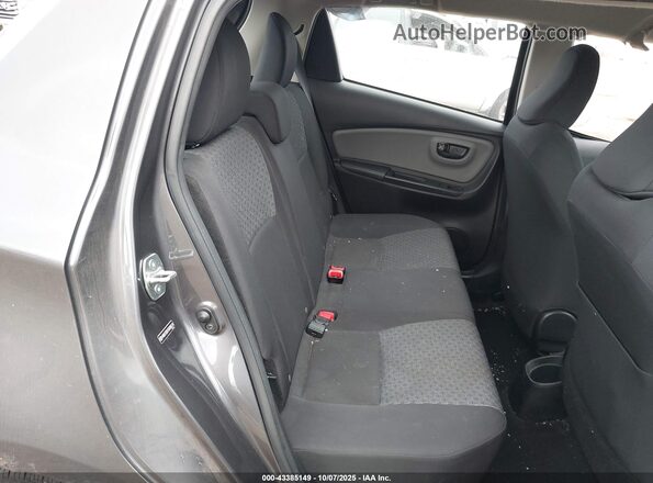 VNKKTUD37GA066116 2016 TOYOTA YARIS Black Vista de la etiqueta del VIN