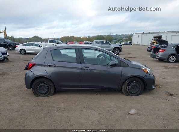 VNKKTUD37GA066116 2016 TOYOTA YARIS Black Vista del cuadro de instrumentos