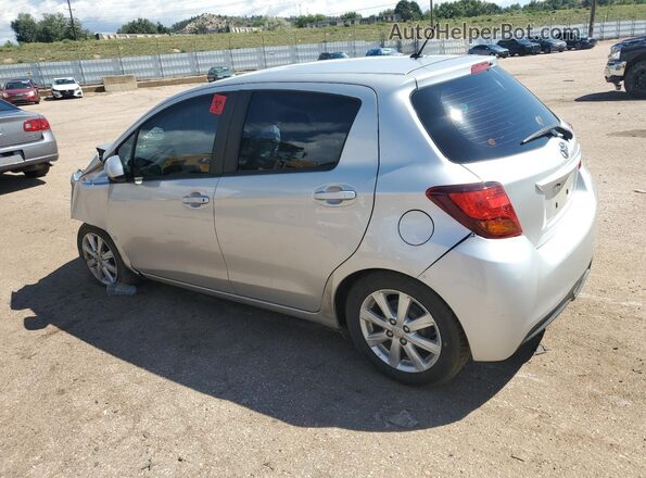 VNKKTUD38GA066643 2016 TOYOTA YARIS Серебряный Задняя левая четверть