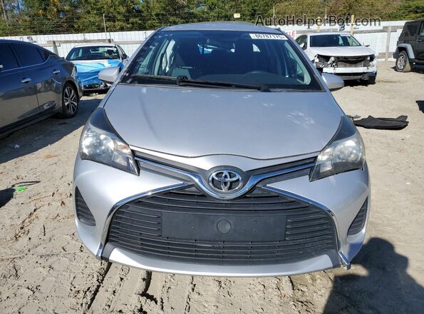 VNKKTUD39GA070135 2016 TOYOTA YARIS Silver წინა ხედი