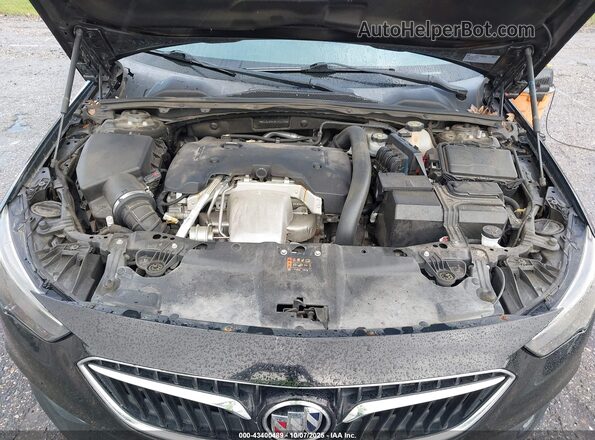 W04GL6SX3K1004098 2019 BUICK REGAL Black Widok z tyłu