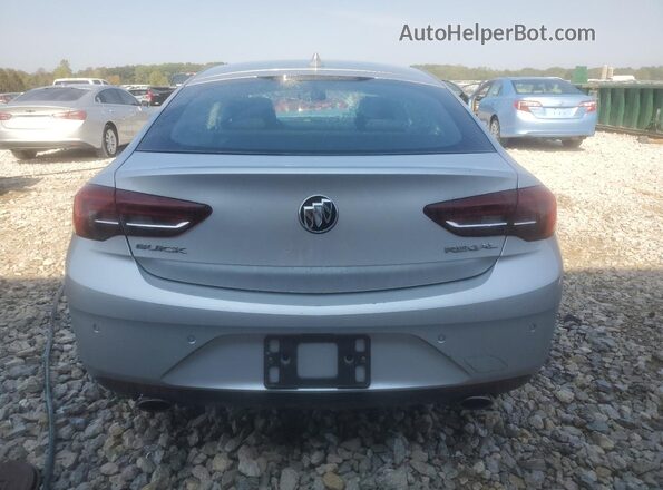 W04GL6SX8J1072833 2018 BUICK REGAL Silver უკანა ხედი