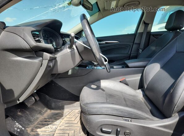 W04GP6SX2K1064636 2019 BUICK REGAL Silver Вид салону спереду