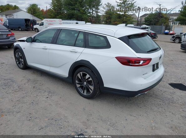 W04GU8SX2K1000116 2019 BUICK REGAL White Tył lewy