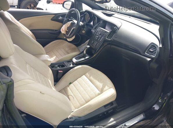 W04WH3N54HG056531 2017 BUICK CASCADA Black Front interior view