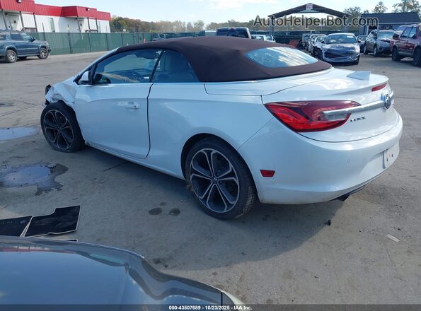 W04WH3N5XJG048343 2018 BUICK CASCADA Белый Задняя левая четверть