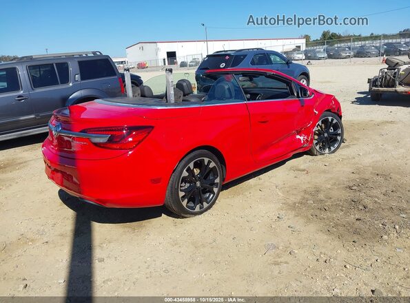 W04WJ3N56KG332820 2019 BUICK CASCADA Red 