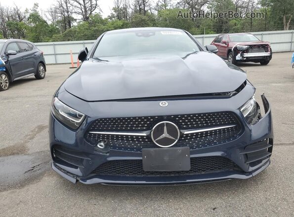W1K2J5KB9MA085167 2021 MERCEDES-BENZ CLS-CLASS Blue Դիմացի տեսք