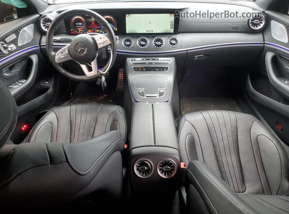 W1K2J5KB9MA085167 2021 MERCEDES-BENZ CLS-CLASS Blue Առջևի վահանակի տեսք