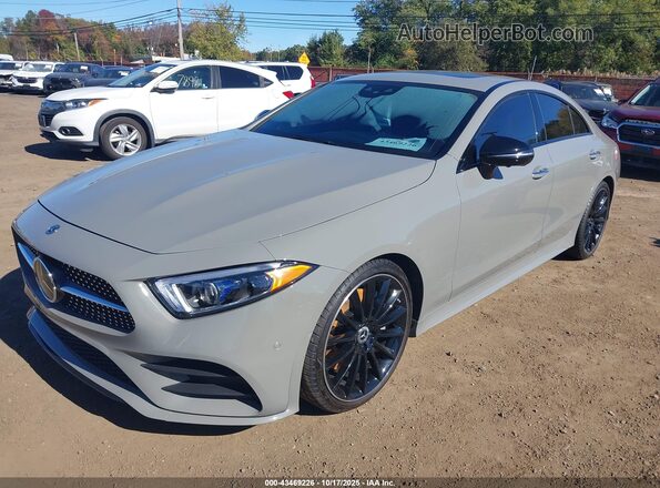 W1K2J5KBXMA089874 2021 MERCEDES-BENZ CLS-CLASS Gray Դիմացի տեսք