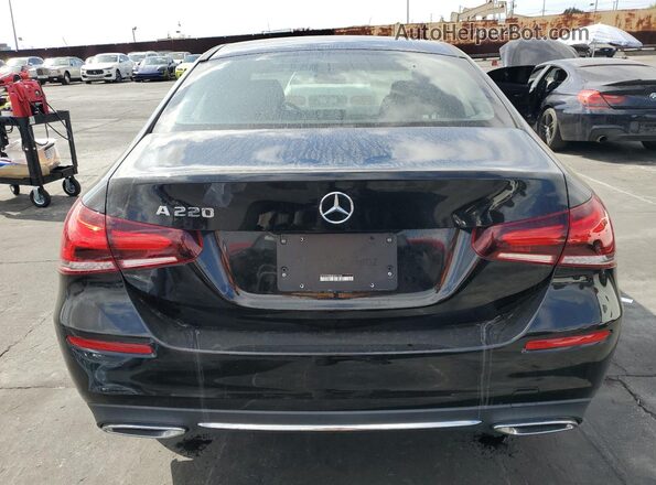 W1K3G4EB2MJ281525 2021 MERCEDES-BENZ A Черный Вид сзади