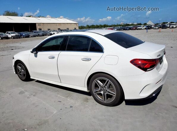W1K3G4EB3NJ341927 2022 MERCEDES-BENZ A White Задня ліва чверть