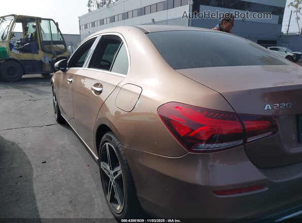 W1K3G4EB6MJ309293 2021 MERCEDES-BENZ A 220 Brown 