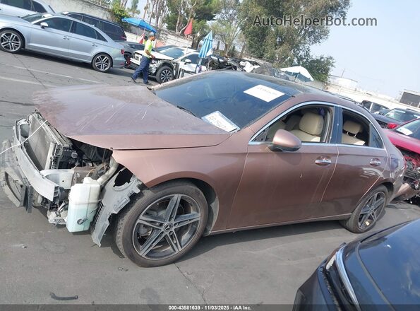 W1K3G4EB6MJ309293 2021 MERCEDES-BENZ A 220 Brown 