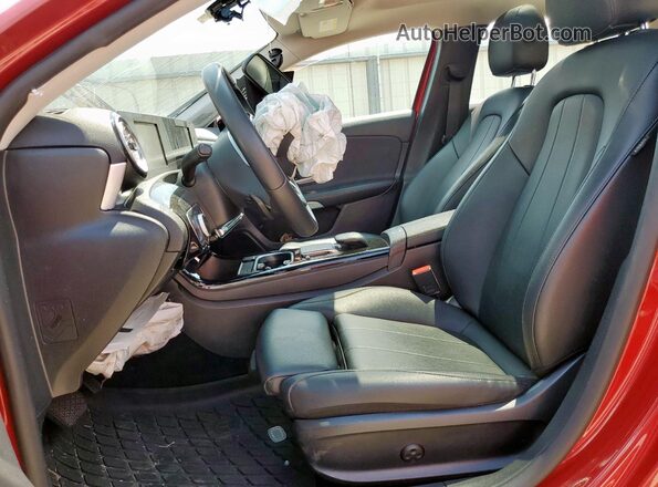 W1K3G4EB6NJ339976 2022 MERCEDES-BENZ A Burgundy 