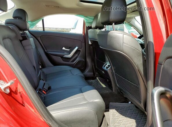 W1K3G4EB6NJ339976 2022 MERCEDES-BENZ A Burgundy 