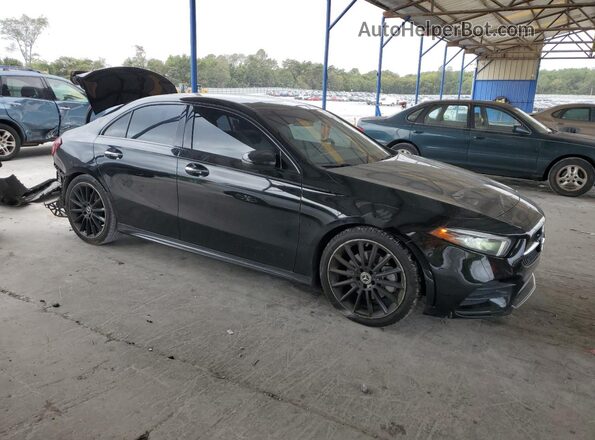 W1K3G4EB7NJ337623 2022 MERCEDES-BENZ A Black Передня права чверть
