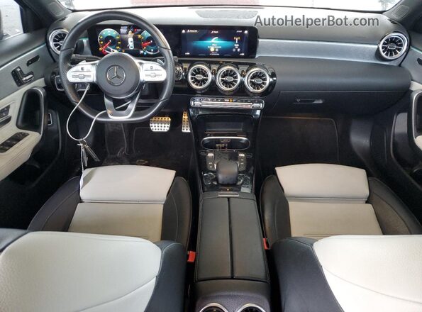 W1K3G4EB7NJ337623 2022 MERCEDES-BENZ A Black Вид панелі приладів