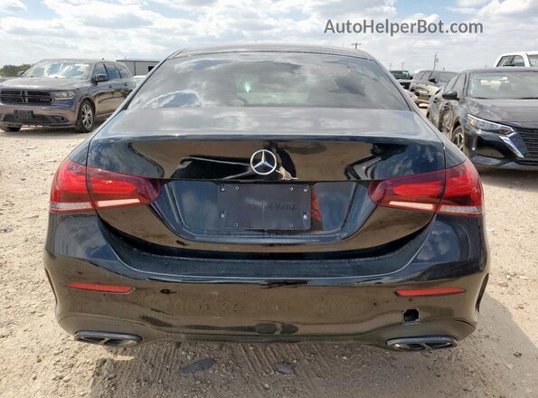 W1K3G4EB8LJ233686 2020 MERCEDES-BENZ A Black Rear view
