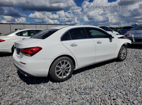 W1K3G4EB9MJ296247 2021 MERCEDES-BENZ A White Trasero derecho