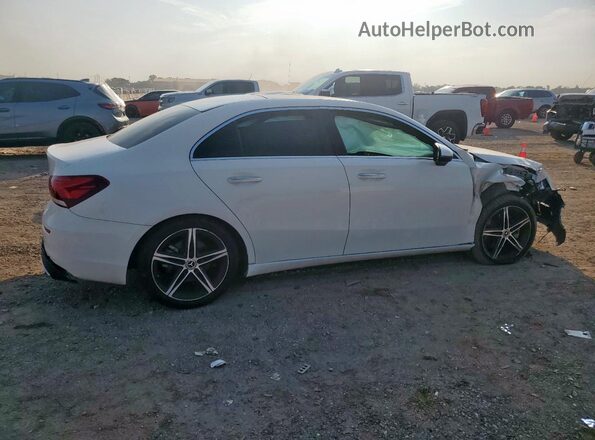 W1K3G4EBXMJ254959 2021 MERCEDES-BENZ A White Rear right