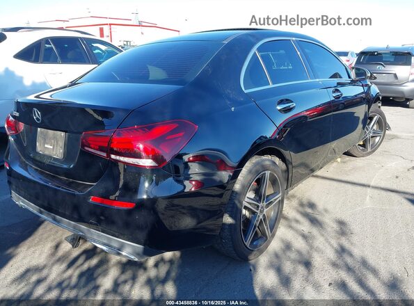 W1K3G4EBXMJ290697 2021 MERCEDES-BENZ A 220 Black Задня права чверть