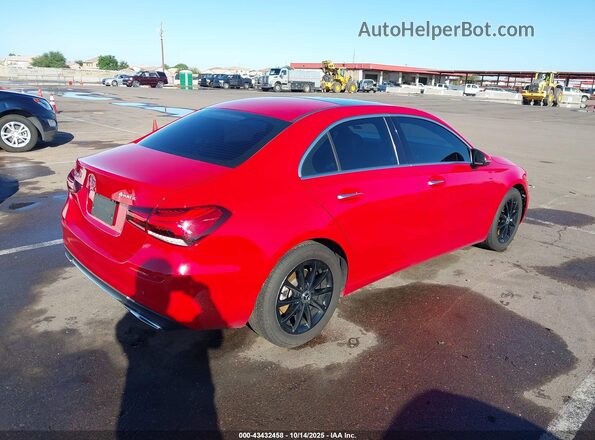 W1K3G4FB5LW043717 2020 MERCEDES-BENZ A 220 Red 