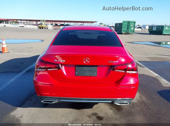W1K3G4FB5LW043717 2020 MERCEDES-BENZ A 220 Red 