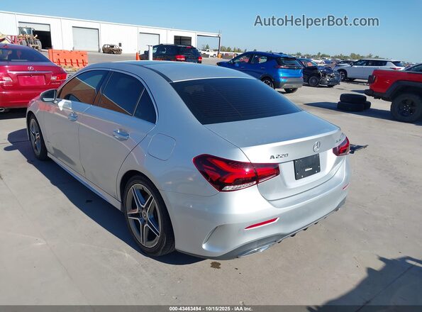 W1K3G4FBXMJ290150 2021 MERCEDES-BENZ A 220 Silver უკანა მარცხენა