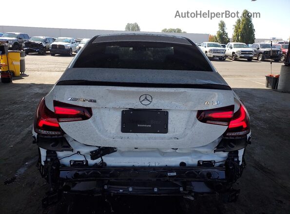 W1K3G5BB5MJ310705 2021 MERCEDES-BENZ A White Vista trasera