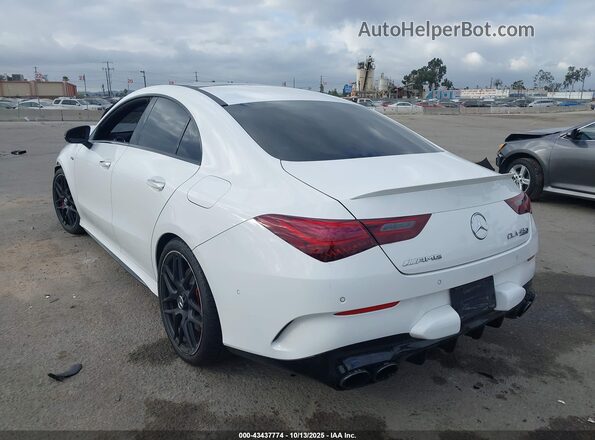 W1K5J5EB2SN512073 2025 MERCEDES-BENZ AMG CLA 45 White Tył lewy
