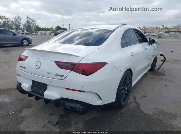 W1K5J5EB2SN512073 2025 MERCEDES-BENZ AMG CLA 45 White Tył prawy
