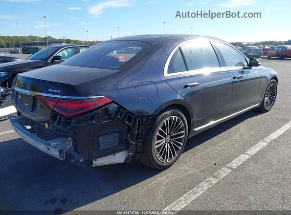 W1K6G6DB0PA218745 2023 MERCEDES-BENZ S-CLASS Синий Задняя правая четверть