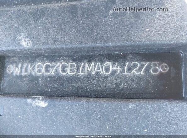 W1K6G7GB1MA041278 2021 MERCEDES-BENZ S-CLASS Черный 