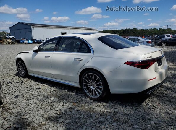 W1K6G7GB5PA172556 2023 MERCEDES-BENZ S Белый Задняя левая четверть