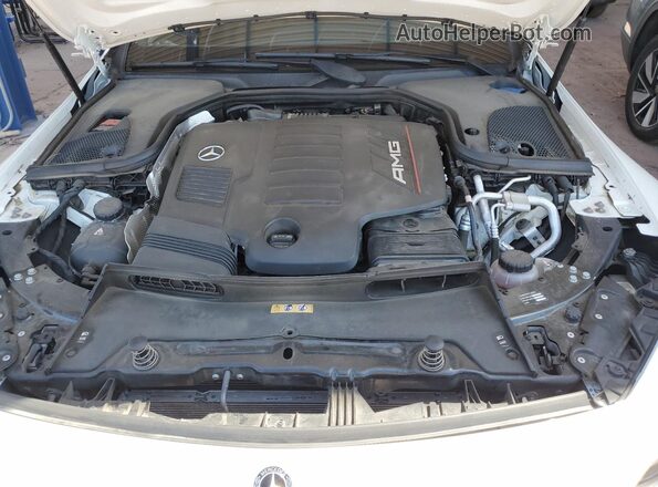 W1K7X5KB4MA036575 2021 MERCEDES-BENZ AMG White უკანა სალონის ხედი