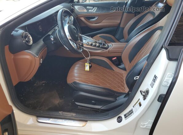 W1K7X5KB4MA036575 2021 MERCEDES-BENZ AMG White წინა სალონის ხედი