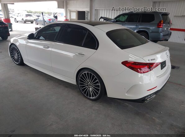 W1KAF4GB2PR071486 2023 MERCEDES-BENZ C-CLASS White Trasero izquierdo