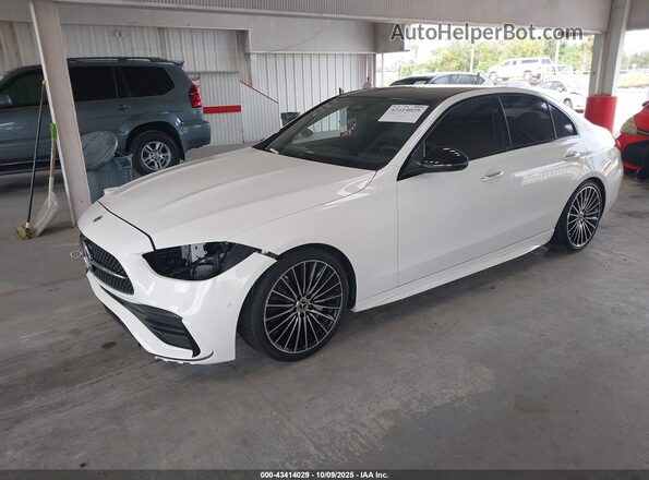 W1KAF4GB2PR071486 2023 MERCEDES-BENZ C-CLASS White Vista tres cuartos delantera izquierda