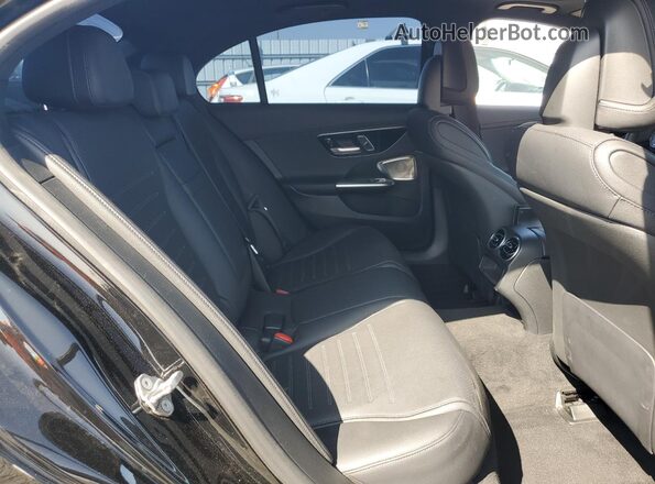 W1KAF4GB6PR145993 2023 MERCEDES-BENZ C Black უკანა სავარძლების ხედი