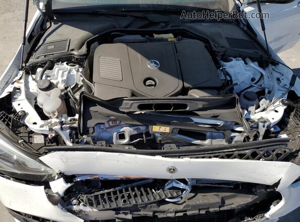 W1KAF4GB7PR134436 2023 MERCEDES-BENZ C White Սալոնի հետևի տեսք