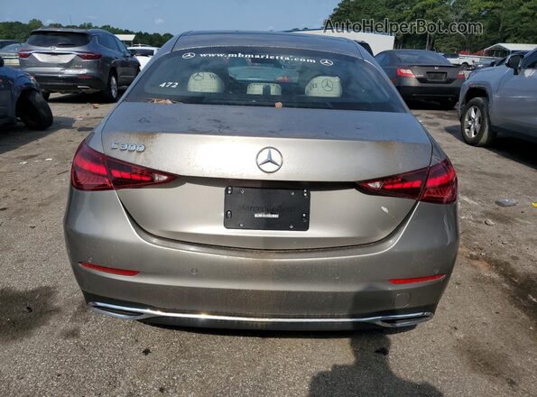 W1KAF4GB9PR121168 2023 MERCEDES-BENZ C Tan Widok z tyłu