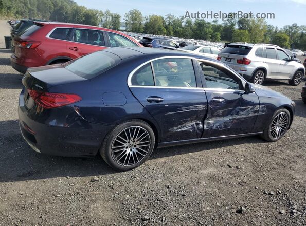 W1KAF4HB0NR019639 2022 MERCEDES-BENZ C Blue Հետևի աջ