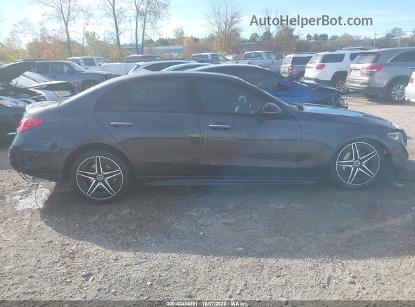 W1KAF4HB0PR103690 2023 MERCEDES-BENZ C-CLASS Black Սալոնի հետևի տեսք