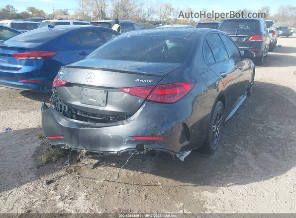 W1KAF4HB0PR103690 2023 MERCEDES-BENZ C-CLASS Black Հետևի աջ